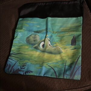 Kids' Green and Black Drawstring Bag rob kaz